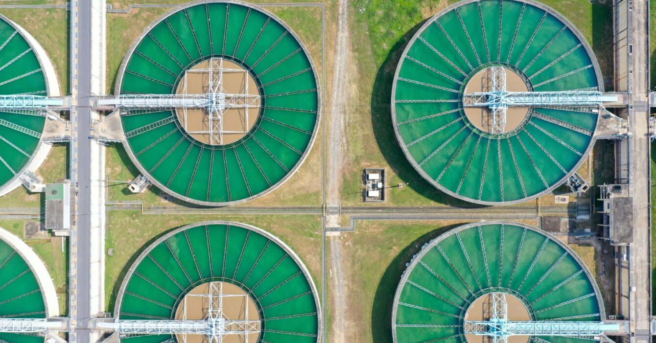 Drinking,Water,Treatment,Technology,And,Distribution,Plant.,Aerial,View,Of Drinking,Water,Treatment,Technology,And,Distribution,Plant.,Aerial,View,Of